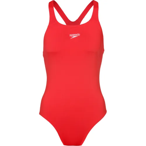 Speedo Women's Eco Endurance+ Medalist Swimsuit - Chlorine Resistant & Recycled Fabric - Bademode mit Medalist-Design für maximale Bewegungsfreiheit, aus 50% recyceltem Material und chlorresistent für langanhaltende Farben und Flexibilität.