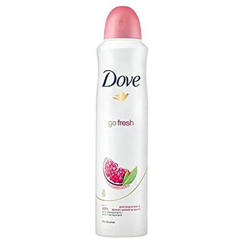 Dove Deospray Go Fresh Granatapfel 250 ml – 6er Pack - 6er Pack Dove Deospray Go Fresh Granatapfel 250 ml für langanhaltende Frische. Ideal für den täglichen Gebrauch und sorgt für ein angenehmes Hautgefühl.