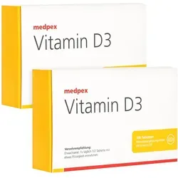 medpex Vitamin D3 Duo 2X100 St
