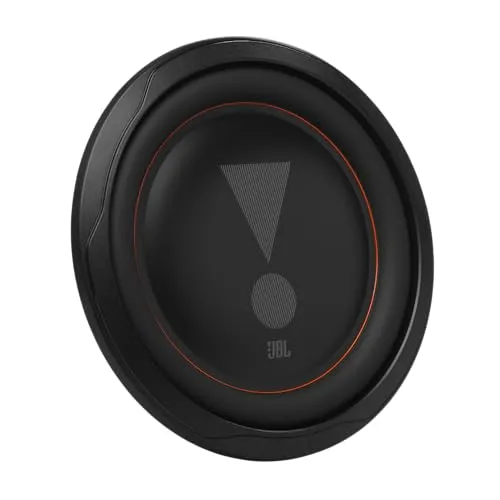 JBL Club 102SL - 1000 Watt Auto Subwoofer - Car-HiFi-Lautsprecher mit patentiertem Konusdesign für effiziente, kräftige Bässe und flexible Impedanzwahl von 2/4 Ohm für optimale Anpassung an dein Verstärkersystem.
