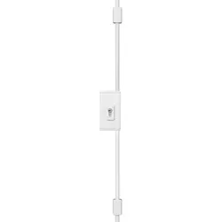 ABUS WET-Stangenset TSS550, 200mm, weiß - Schließtechnik, VdS-anerkannte Sicherheit mit Sicherheitslevel 10, ideal für Wohnungseingangstüren.