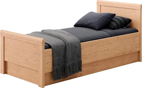 Priess Einzelbett Arnsberg, Komfortliegehöhe 49 cm - Betten, hochwertig und pflegeleicht, hergestellt in Deutschland mit ausgezeichnetem Design und durchdachten Wohnraumlösungen.