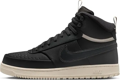 NIKE Court Vision Mid-Top Winterschuhe Herren 003 - dk smoke grey, strapazierfähig und perfekt für den Winter mit retro Basketball-Vibes