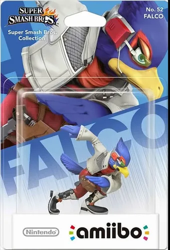 amiibo Smash Falco #52 Figur Neu & OVP