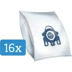Miele Maxipack HyClean Pure 3D GN - 16 Staubbeutel - Hochwertige 9-lagige Staubbeutel für Miele Staubsauger. Hygienischer Wechsel dank HyClose Staubverschluss. Ideal für gründliche Reinigung und optimale Staubaufnahme.