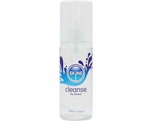 Skins Cleanse Toy-Reiniger (Flasche mit 100ml, [1-St. hygienisch & einfach effektives Spray zur Reinigung von Erotikspielzeug)