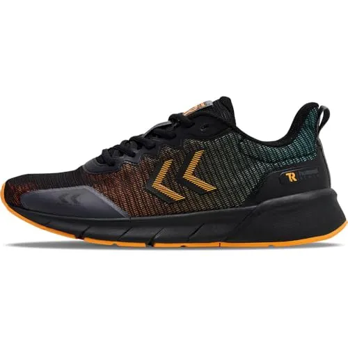 Hummel Reach TR HIIT 2.0 - Bright Marigold/Anthracite, Größe: 45 - Hallenschuhe mit innovativer Reach-Technologie für optimalen Halt und Komfort. Ideal für intensive Workouts, atmungsaktives Design sorgt für beste Belüftung und maximalen Support.