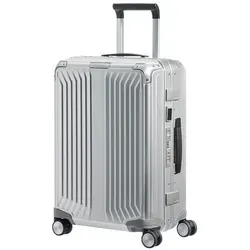 Samsonite Hartschalen-Trolley LITE-BOX Alu - 55 cm, 4 Rollen, Handgepäck mit TSA-Zahlenschloss, hochwertiges Aluminium und stilvolles Design