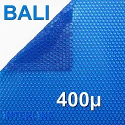 Solarplane 400 µ für Bali Holzpool Ø 6,55m - Poolabdeckung für Holzpools, schützt vor Schmutz und reduziert Wärmeverlust um bis zu 8°C. Robuste, UV-beständige Folie für einfache Handhabung und lange Lebensdauer.