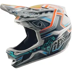 Troy Lee Designs D4 Lowrider Composite MIPS Downhill Helm, rot, Größe XL für Männer