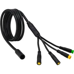 windmeile 1T4 Kabelbaum für BBS01 BBS02 BBSHD - E-Bike Zubehör, 60cm Hauptkabelbaum mit IP65 Schutz für zuverlässige Funktionalität und einfache Installation bei Bafang BBS-Systemen.