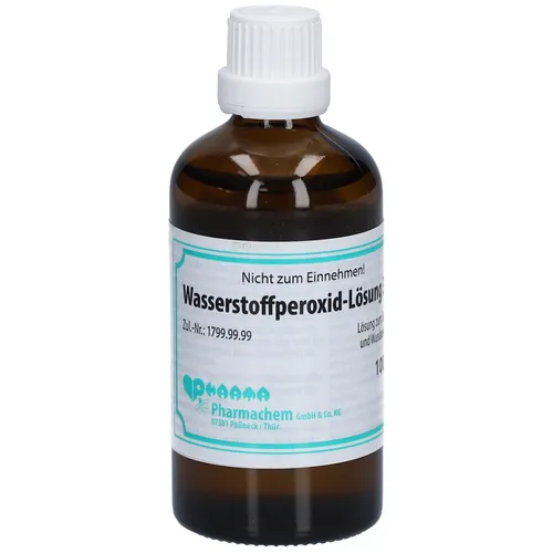 Wasserstoffperoxidlösung 3% 100 G - Arzneimittel zur Wundreinigung, effektiv und hautschonend für die schnelle Wundversorgung.