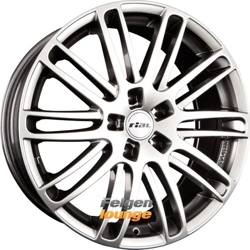 Rial Murago Alufelge 9x20 ET35 - Sterlingsilber - Felgen aus hochwertigem Aluminium in edlem Sterlingsilber, ideal für eine sportliche Optik und maximale Traglast von 875 kg.