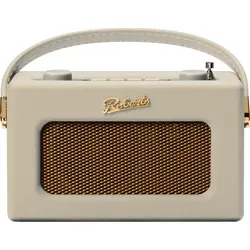 Roberts Radio Revival Uno BT Creme - Stylisches tragbares Radio im Retro-Look mit DAB+ für rauschfreies digitales Hören und Bluetooth-Streaming deiner Lieblingsmusik.
