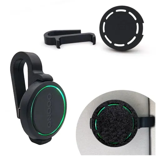 Kstar Halterung für OOONO NO2 + Tarnkappe | Abdeckung zur Befestigung an Sonnenblende, extra stabile Halterung aus Hitzebeständigem Material, kompatibel zu OOONO NO2. Made in Germany