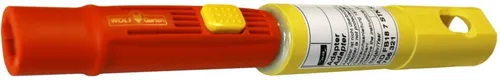 DEHN Adapter mit Flachbuchse AD FB18 7 STK SN7007 - Praktischer Adapter für Sicherheitsgeräte, aus robustem Kunststoff, ideal für vielseitige Anwendungen im Elektrobedarf.