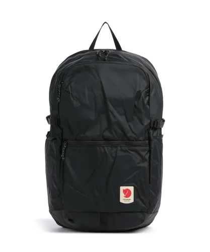 Fjällräven Unisex High Coast 24L Rucksack, Black - Robuster Rucksack aus recyceltem 210D-Polyamid mit 10.000 mm Wassersäule, ideal für Abenteuer und Alltag. Mit gepolstertem Laptopfach und nachhaltiger Produktion ohne PFAS.