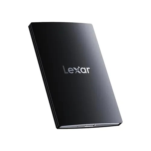 Lexar Externe SSD 4TB, USB 3.2 Gen2x2 Portable SSD, bis zu 2000 MB/s Lesen, 1800 MB/s Schreiben, Tragbare SSD für iPhone15-Serie/Mac/PS5/XBOX/Laptop/PC und Spielkonsole