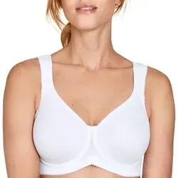 Miss Mary Stay Fresh Molded Underwired Bra BH Weiß C 105 – Komfort und Eleganz - Funktionsunterwäsche mit innovativer Stay Fresh-Technologie für kühlen Tragekomfort und unsichtbare Passform unter der Kleidung.