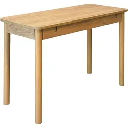 Skye Decor Vina Esstisch aus Eiche - 110x75x70 cm - Eleganter ausziehbarer Esstisch aus 100% melaminbeschichteten Spanplatten. Ideal für kleine Räume, mit robustem Design und einfacher Reinigung für unvergessliche Dinnerpartys.