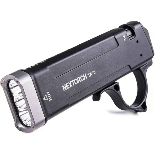 NEXTORCH TA70 Ultra-Slim Tactical LED Taschenlampe - Leistungsstarke LED Taschenlampe mit bis zu 3.500 Lumen, robustes Gehäuse aus Flugzeug-Aluminium, ideal für den täglichen Einsatz und Outdoor-Aktivitäten.