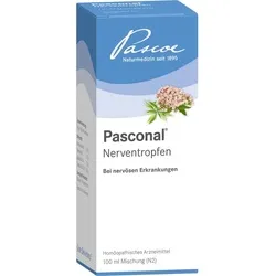Pasconal Nerventropfen 100 ml - rezeptfreies pflanzliches Ergänzungsmittel mit Baldrian, zur Förderung der Entspannung und Stressbewältigung