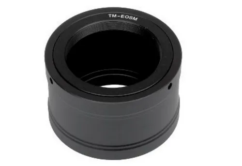 ASToptics Kamera-Adapter T2 für EOS M - Hochwertiger Adapter für die Verbindung von Teleskopen mit EOS M Kameras. Ideal für präzise Aufnahmen und vielseitige Einsatzmöglichkeiten.
