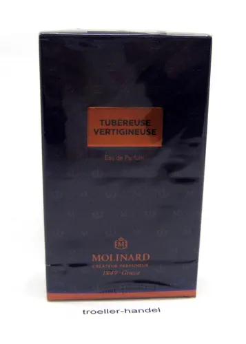Molinard Tubereuse Vertigineuse Edp Spray 75 ml - Eau de Parfum für Damen, verführerischer floraler Duft mit Tuberose und Jasmin, ideal für die moderne Frau, die ihre Weiblichkeit zelebrieren möchte.