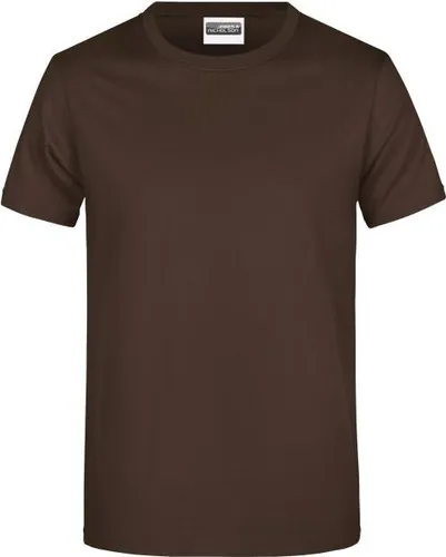 Promo-T Man 180 Klassisches T-Shirt brown, Gr. L