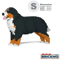 JEKCA Bricks Bernese Mountain Dog 02 ST19BMD02 - Kreatives Steckbaustein-Set für den Bernese Mountain Dog, ideal für Bau- und Modellierliebhaber. Perfekt für spannende Bauprojekte und zur Förderung der Kreativität.