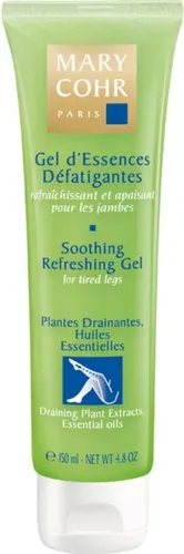 Mary Cohr Gel d'Essences Défatigantes 150 ml - Ganzkörperpflege mit erfrischendem Menthol-Gel für müde Beine. Reduziert ein schweres Gefühl und fördert die Durchblutung für ein angenehmes Frischegefühl.