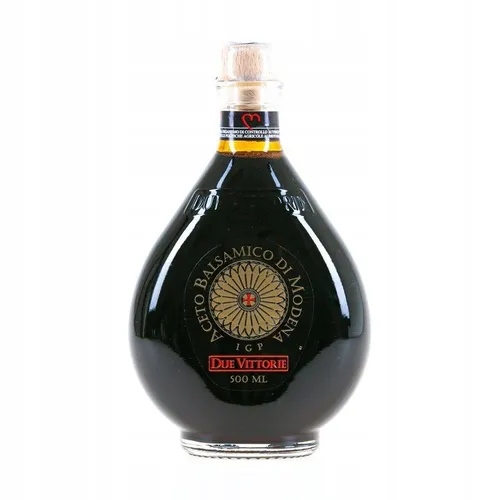 GGA Modena Balsamessig Oro Due Vittorie 500ml - Essig: Der beste Balsamico-Essig Italiens, 100% natürlich ohne Zusatzstoffe. Perfekt für Fleisch, Käse und sogar Desserts!