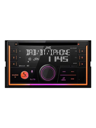 JVC KW-DB95BT - Digitales Autoradio mit Bluetooth, für kabelloses Streaming und erstklassigen Sound