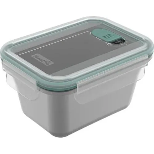 Rotho NALA Frischhaltedose Edelstahl 0,7 L - Praktische Frischhaltedose aus Edelstahl mit 0,7 L Volumen, ideal für die Aufbewahrung von Lebensmitteln. Langlebig und stylish für jede Küche.