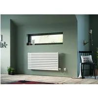 XIMAX Elektrobetrieb Raumheizkörper Fortuna Horizontal - Heizkörper für den rein elektrischen Betrieb, steckerfertig und ideal als Handtuchwärmer, spendet angenehme Wärme und überzeugt mit elegantem Design.