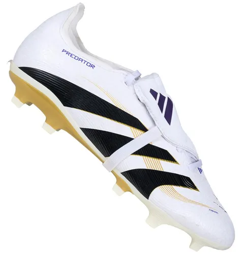 Herren Fußballschuhe PREDATOR LEAGUE FOLD-OVER TONGUE FG/MG - Fußballschuhe für Rasen und Kunstrasen mit innovativer umschlagbarer Zunge für präzise Schüsse auf jedem Untergrund.