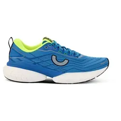 True Motion Herren U-Tech Nevos 4 Laufschuh Blau 44 - Erlebe natürliche Stabilität und Komfort mit dem True Motion U-TECH Nevos 4. Atmungsaktives Obermaterial und griffige Außensohle sorgen für ein optimales Laufgefühl – ideal für Trainingsläufe und entspannte Einheiten.