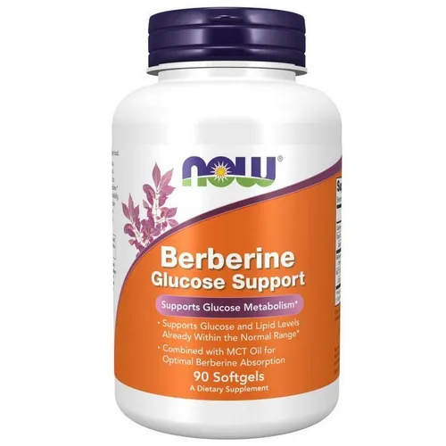 Berberin Glucose1 Unterstützung (90 Weichkapseln) - Nahrungsergänzungsmittel mit bioaktivem Berberin zur Unterstützung eines gesunden Blutzuckerspiegels, ergänzt durch MCT-Fettsäuren für optimale Aufnahme.