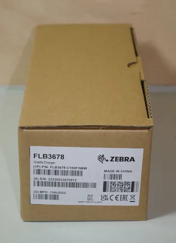 Zebra Lade-Übertragungsstation ForkLift Cradle FLB3678-C100F3WW für DS/LI3678 - Scanner-Zubehör mit schneller Lade- und Datenübertragung, ideal für effiziente Nutzung im Lager und Logistik.