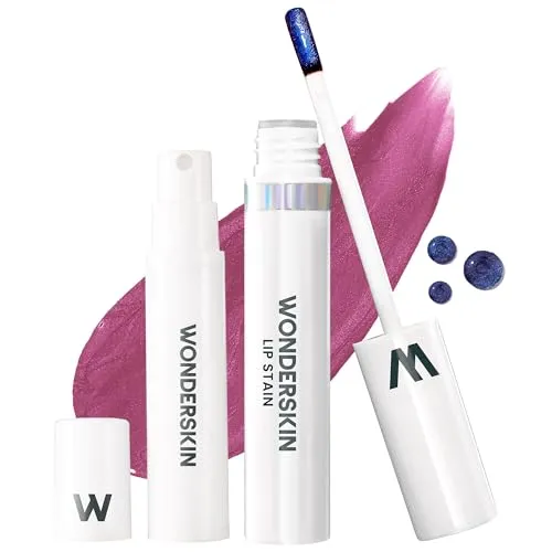 WONDERSKIN Wonder Blading Lip Stain Kit - Peel-off Lippenstift Bella 4 ml - WONDERSKIN Wonder Blading Lip Stain Kit, 4 ml, für perfekt betonte Lippen. Der langanhaltende Lippenstift sorgt für intensive Farbe und ein samtiges Gefühl, ideal für jeden Anlass.