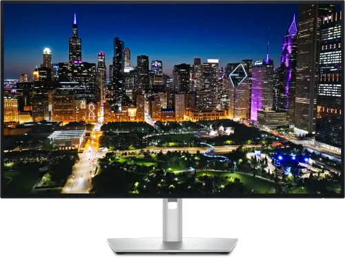 Dell UltraSharp U3225QE 31,5 Zoll 4K Monitor - 4K UHD Monitor mit 120 Hz, ideal für kreative Profis. Brillante IPS Black-Technologie sorgt für gestochen scharfe Bilder und perfekte Ergonomie dank Höhenverstellbarkeit.