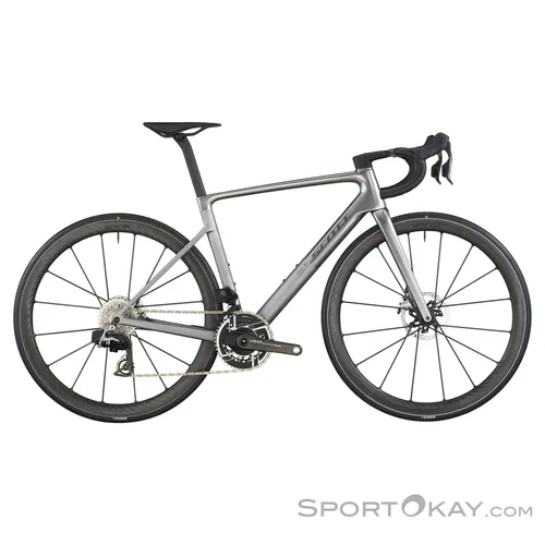 Scott Addict RC Ultimate 28'' 2026 Rennrad – Silber – L - Das Scott Addict RC Ultimate 28'' 2026 Rennrad bietet ein ultraleichtes Design für maximale Leistung. Ideal für anspruchsvolle Fahrten, mit hochwertigen Komponenten für ein erstklassiges Fahrerlebnis.