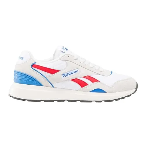 Reebok Classic GL1100 Sneaker grau 40 EU - Sportliche Sneaker in Größe 40, aus hochwertigem Leder und Textil, mit leicht profiliertem Gummiprofil für optimalen Halt und Komfort.