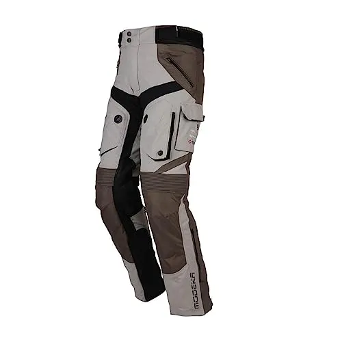 Modeka Panamericana II Herren Motorrad Hose K4XL - Wasserdicht und Atmungsaktiv - Motorradhosen für Herren, Größe K4XL, ideal für alle Jahreszeiten, mit atmungsaktiven und wasserdichten Eigenschaften sowie herausnehmbaren Protektoren für optimalen Schutz.