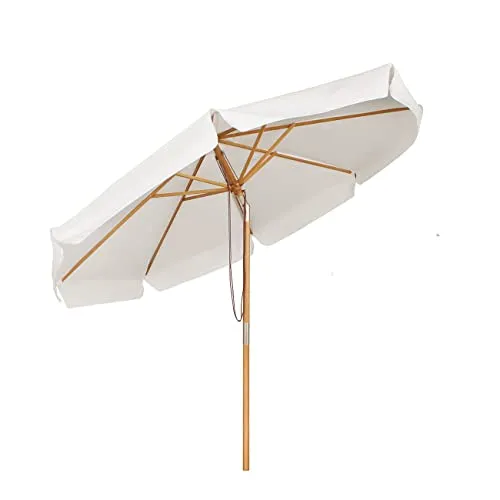Sekey Rechteckiger Ampelschirm für Balkon und Garten - Eleganter Sonnenschirm für Terrasse und Camping, mit strapazierfähiger Polyesterbespannung und 2 Jahren Herstellergarantie. Ideal für schattige Entspannung im Freien.