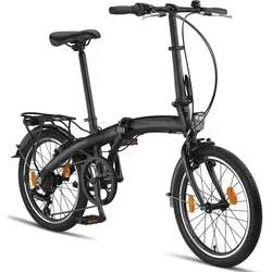 Licorne Bike Phoenix 2D Klapprad - 20 Zoll Aluminium-Faltrad für einfache Mobilität, ideal für Stadtfahrten und mit einem zulässigen Gesamtgewicht von 95 kg.