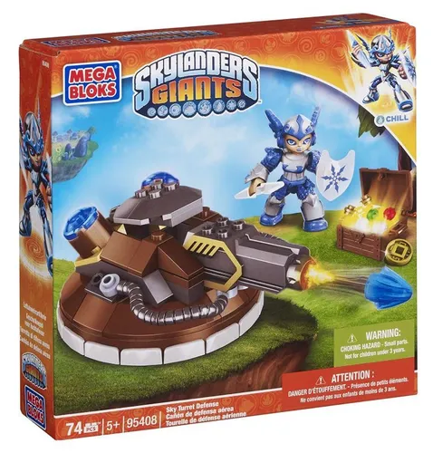 MEGA BLOKS - Skylanders Giants - Sky Turret Defense - CHILL (74 Teile)
