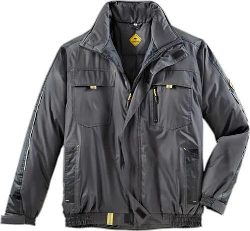 Roadsign_Australia_Piloten_Arbeitsjacke_61008_6490_S - Silber - S - Robuste Pilotenjacke von Roadsign Australia für Herren: Mit reflektierenden Details, praktischen Taschen und verdecktem Reißverschluss, ideal für den professionellen Einsatz.