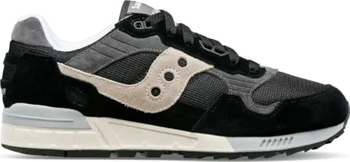 Saucony Shadow 5000 Sneakers - Schwarz, 10 US Frauen/8.5 US Männer - Herren-Sneaker mit zeitlosem Design und optimalem Tragekomfort, ideal für Sport und Freizeit.