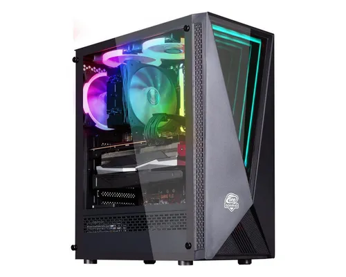 ONE GAMING Entry Gaming PC AO052 - PC-System mit AMD Ryzen 5 5600GT, 1000 GB SSD und effektiver Luftkühlung – ideal für anspruchsvolles Gaming ohne separate Grafikkarte.